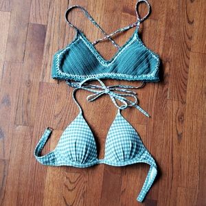 Push up crotche bikini tops
